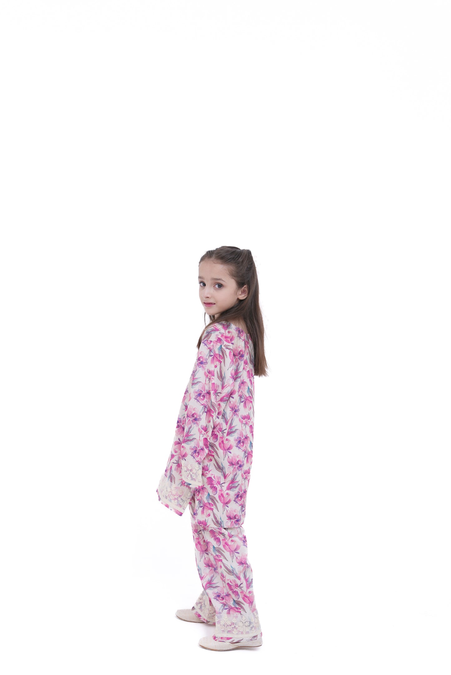2 PIECE PRINTED LAWN SUIT KPF 3003
