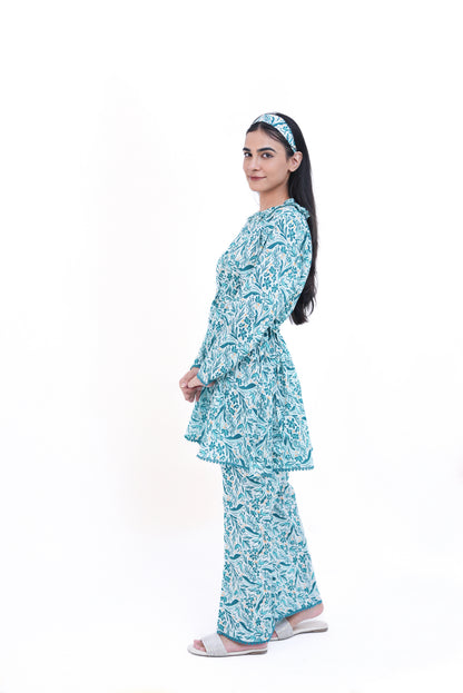 2 PIECE PRINTED LAWN SUIT KZL 3000