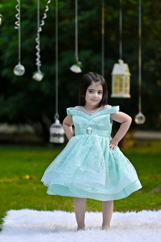 BABY EMBROIDED FROCK FEROZI KRG-3002